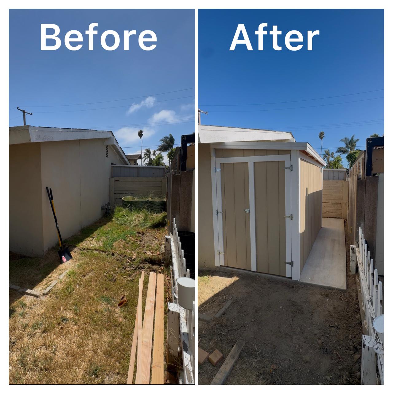 Shed Installation